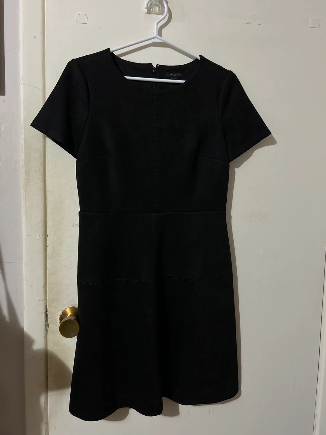 Ann Taylor Black Short Sleeve Dress - Size 4P - photo 2
