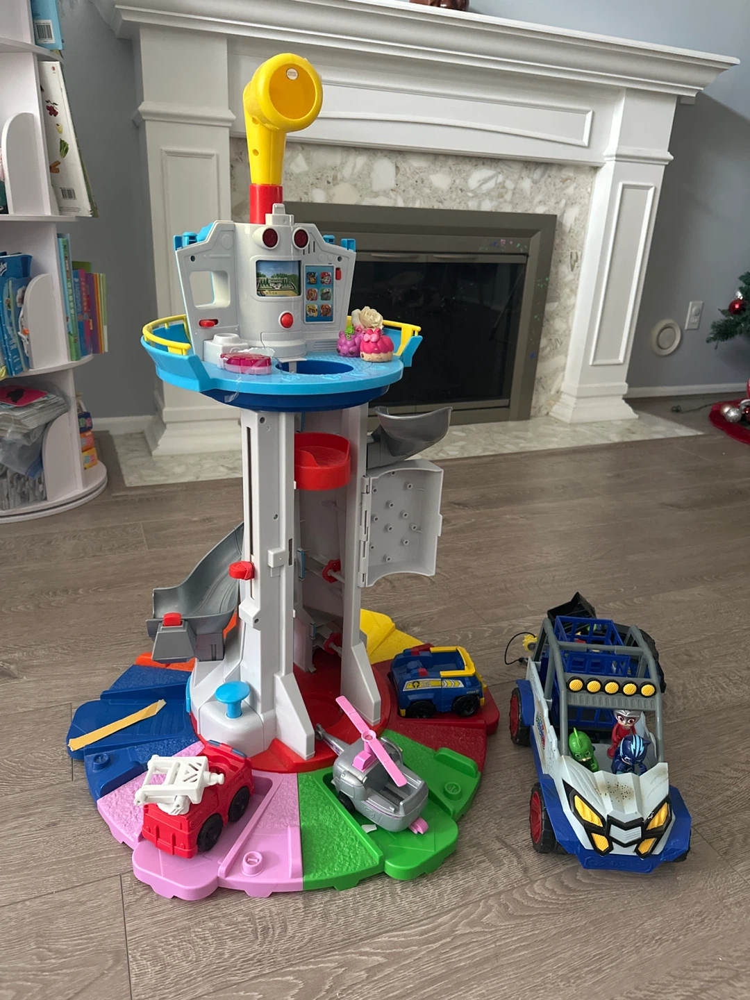 PJ Masks Toy Vehicles and Paw Patrol Towers