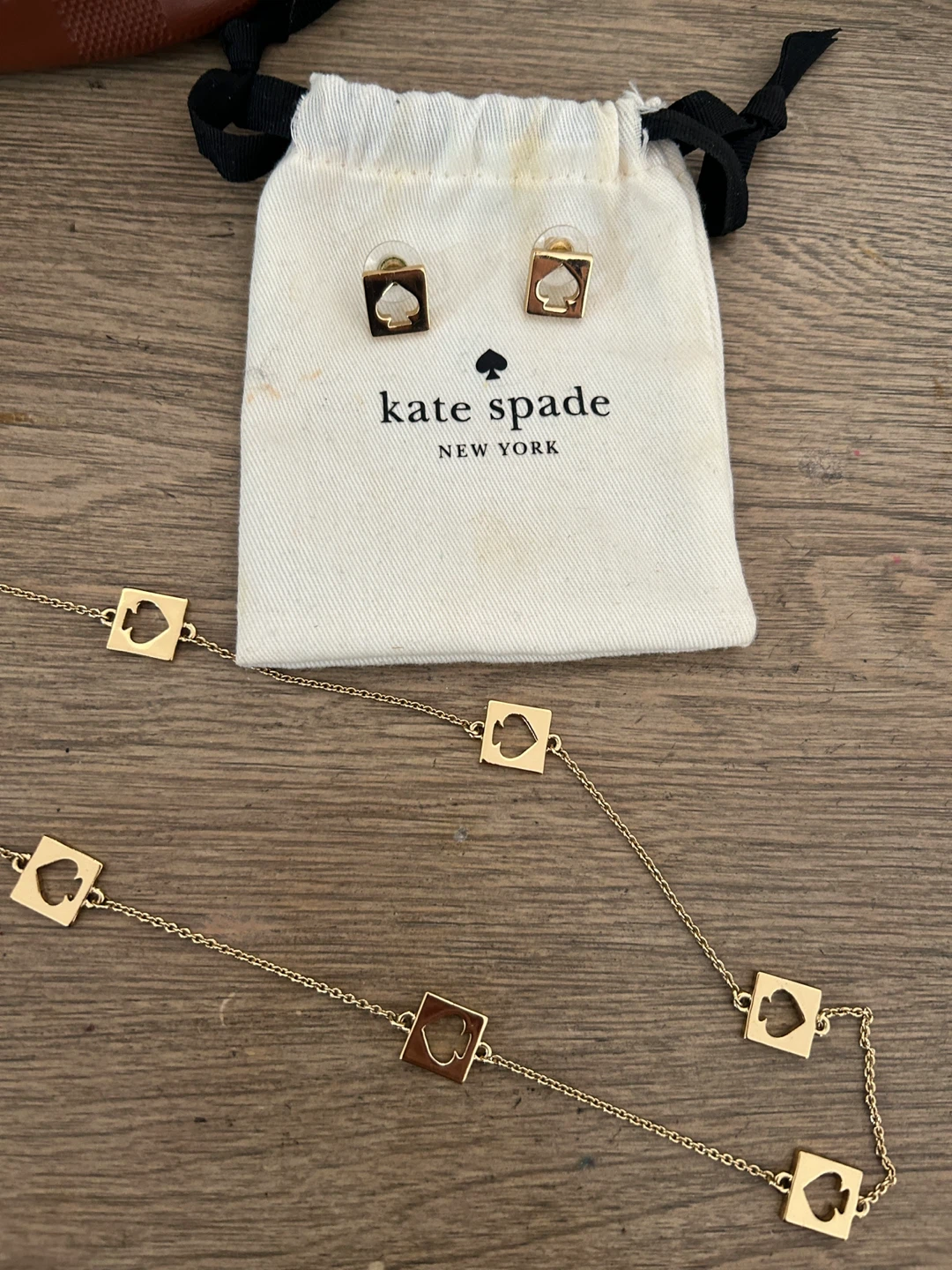 Kate Spade New York Necklace and Earrings Set