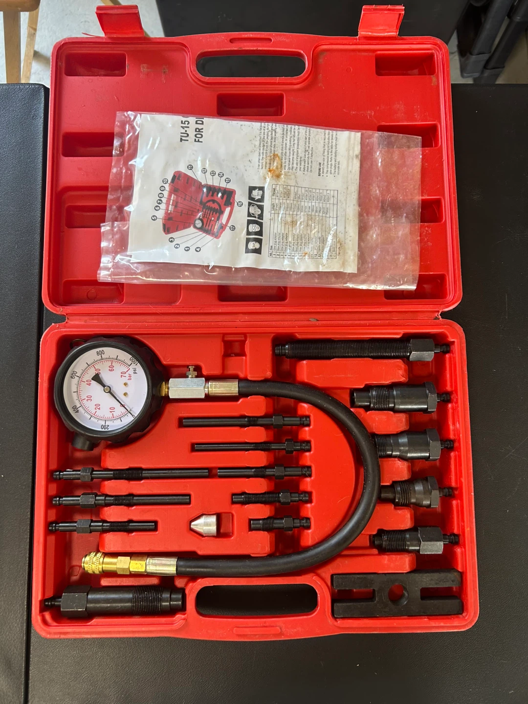 TU-15 Diesel Engine Compression Tester Kit - photo 2
