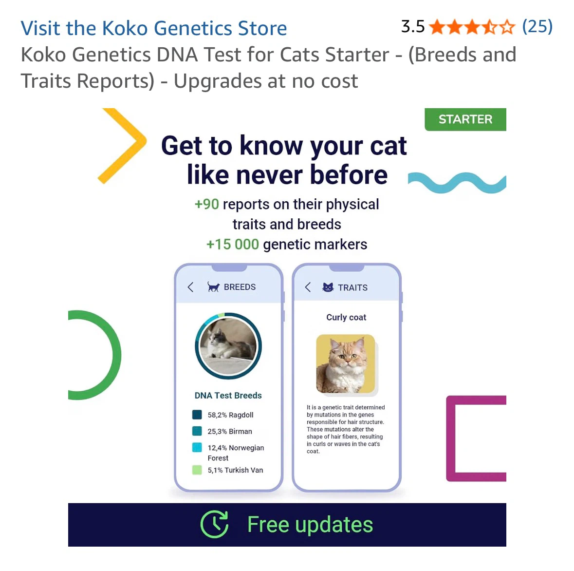 Koko Genetics DNA Test for Cats Starter Kit - photo 2