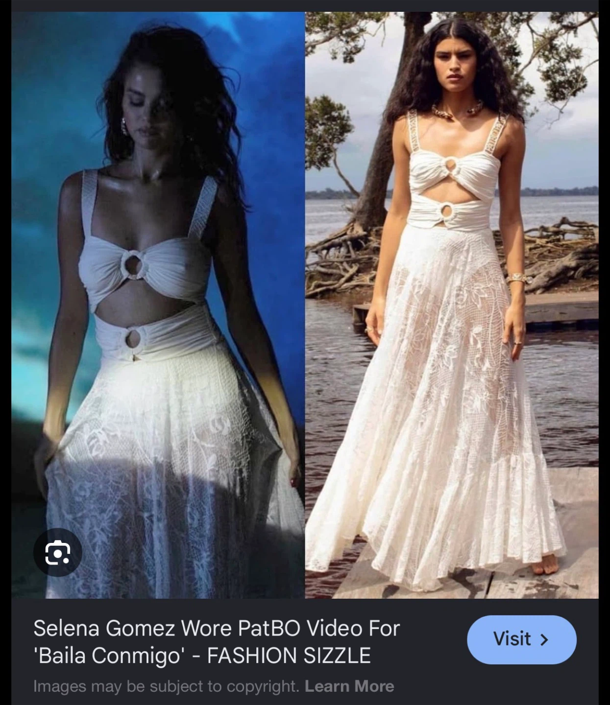 AKIRA White Lace Maxi Dress - photo 4