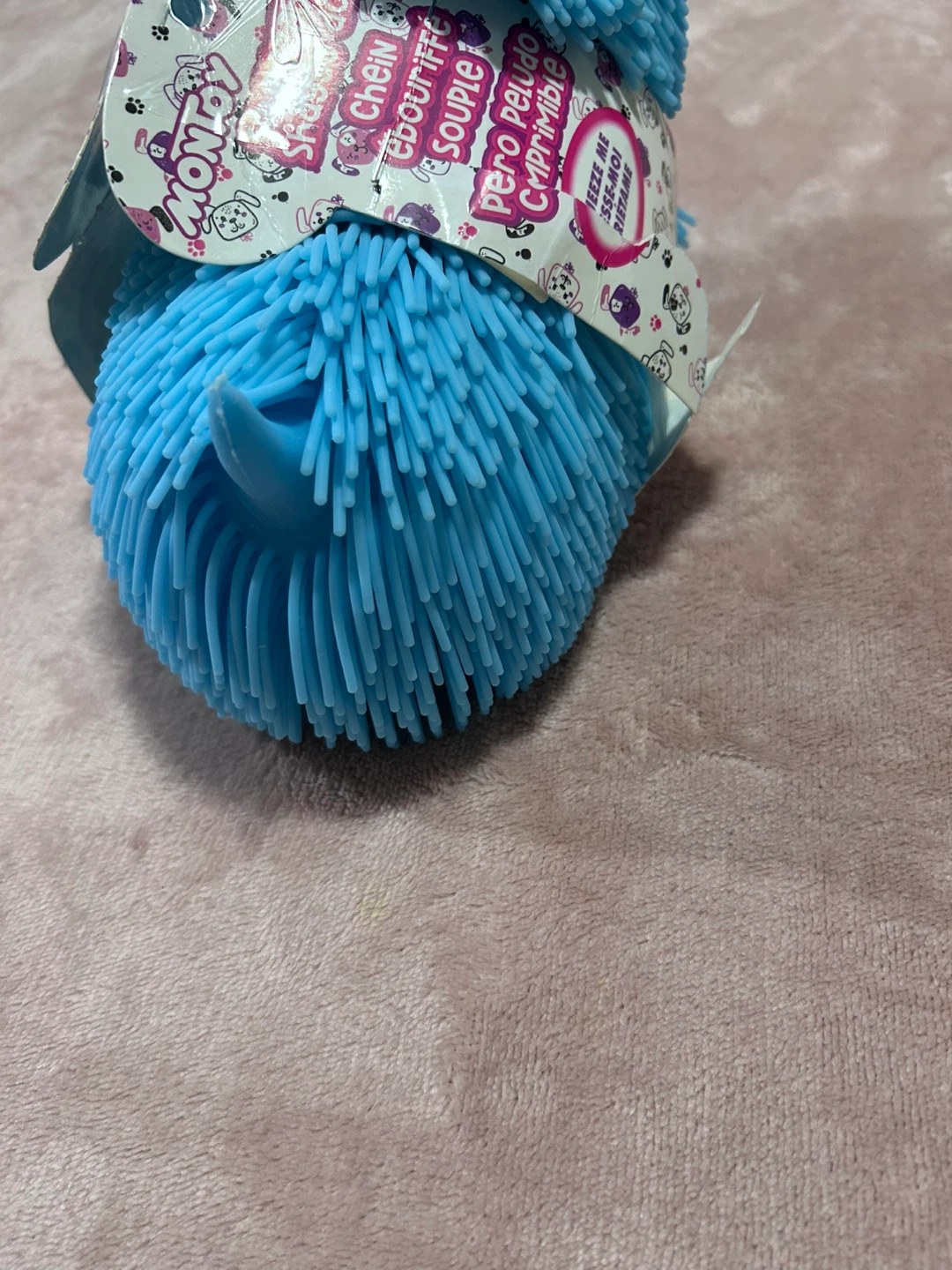 Blue Squishy Dog Toy - photo 2