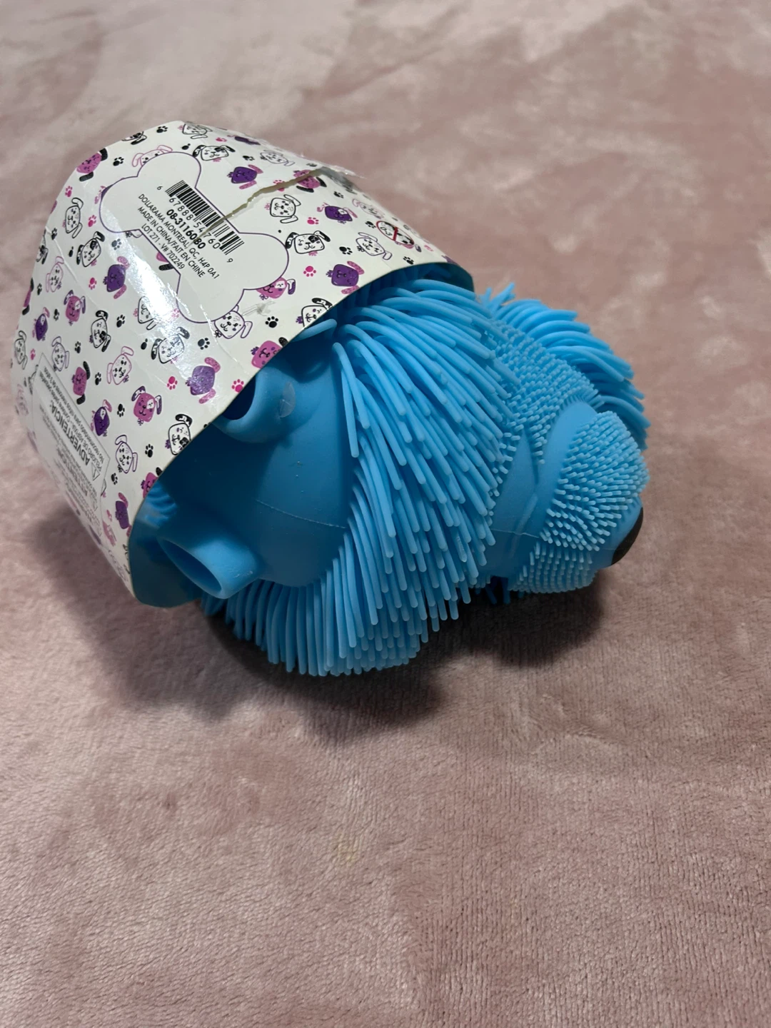 Blue Squishy Dog Toy - photo 3