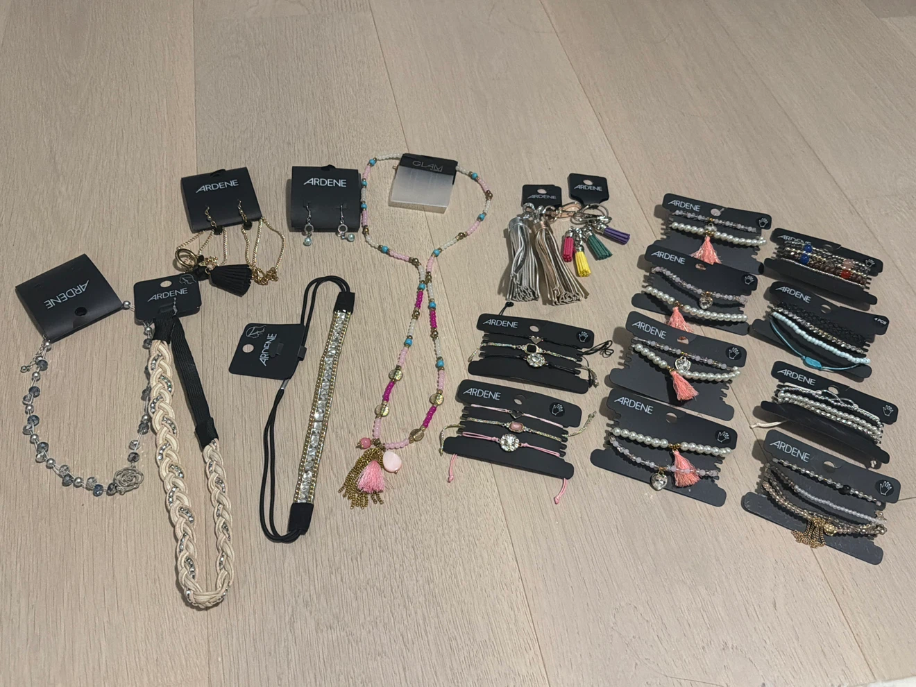 Ardene Bracelets, Earrings, Necklaces and Headbands (all new)
