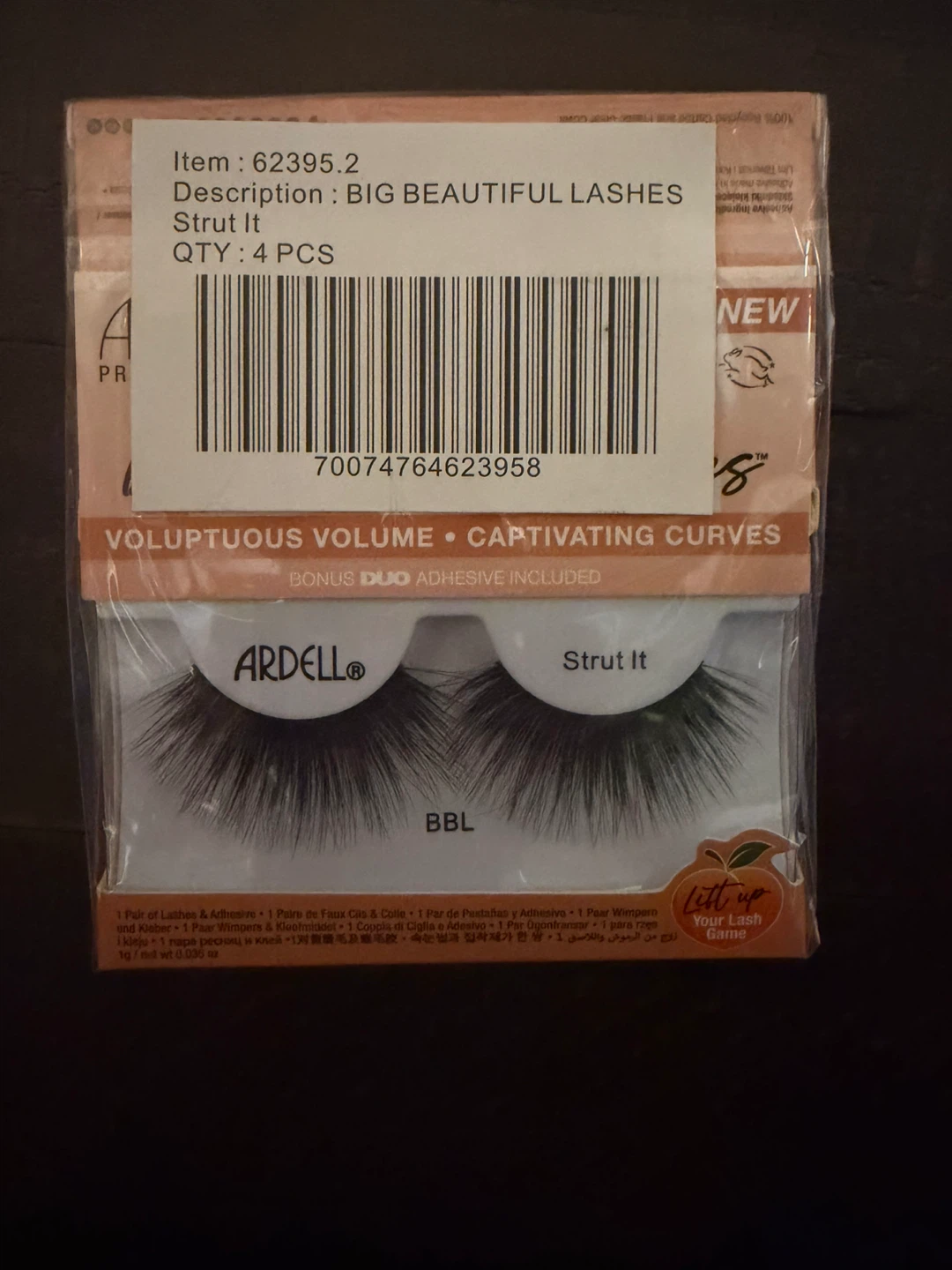 4 pairs Ardell BBL Big Beautiful Lashes “Strut It” - photo 4