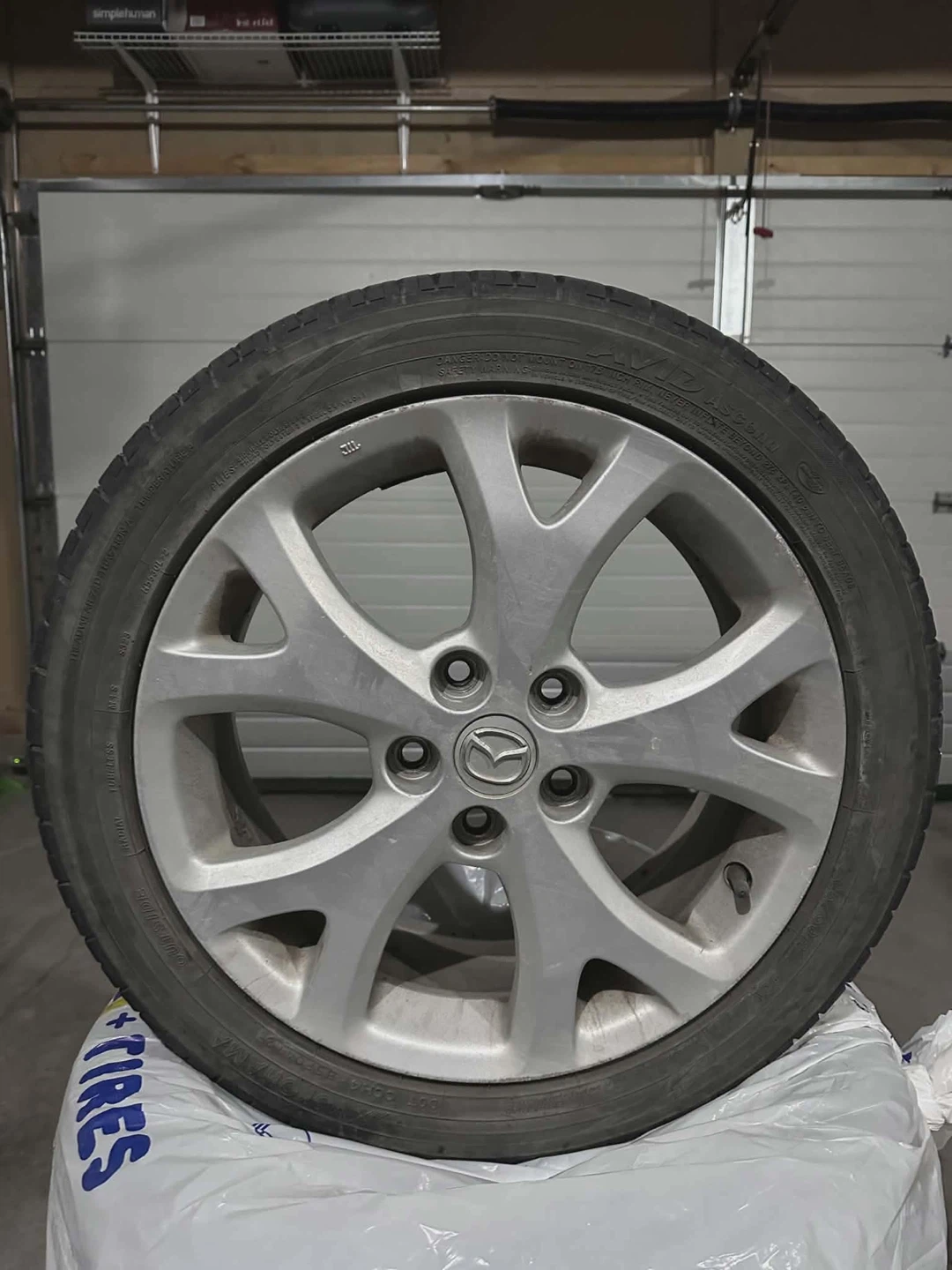 Mazda Alloy Wheels and Tires Set - photo 4