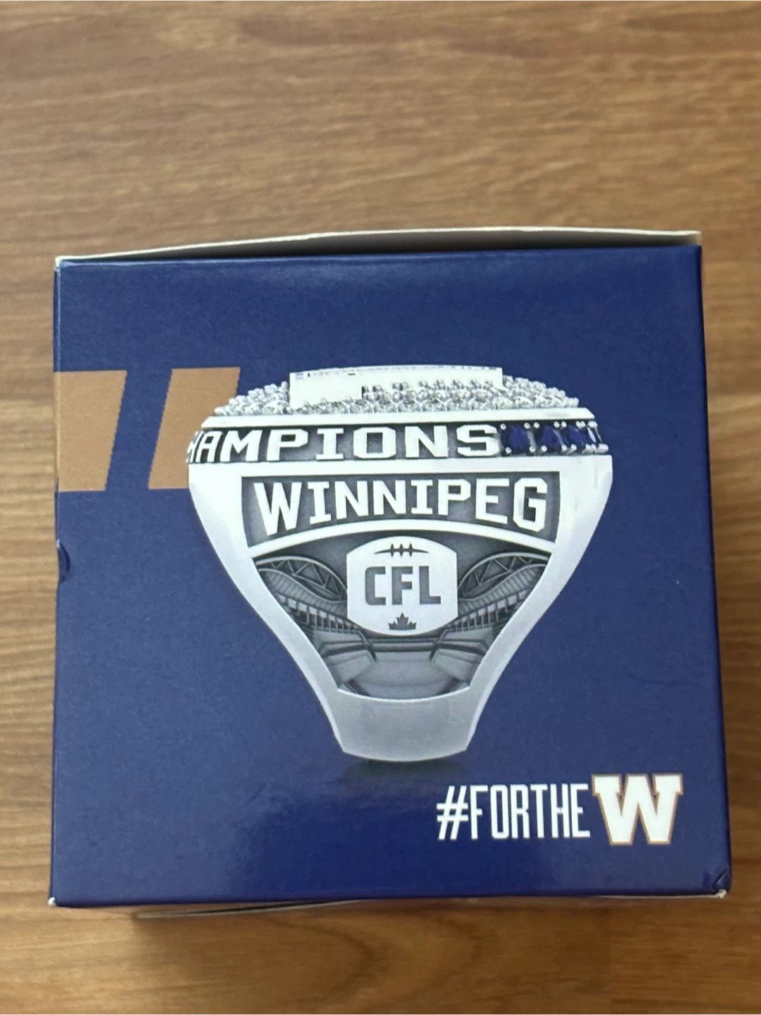 NEW Winnipeg Blue Bombers Championship Replica Ring - photo 3