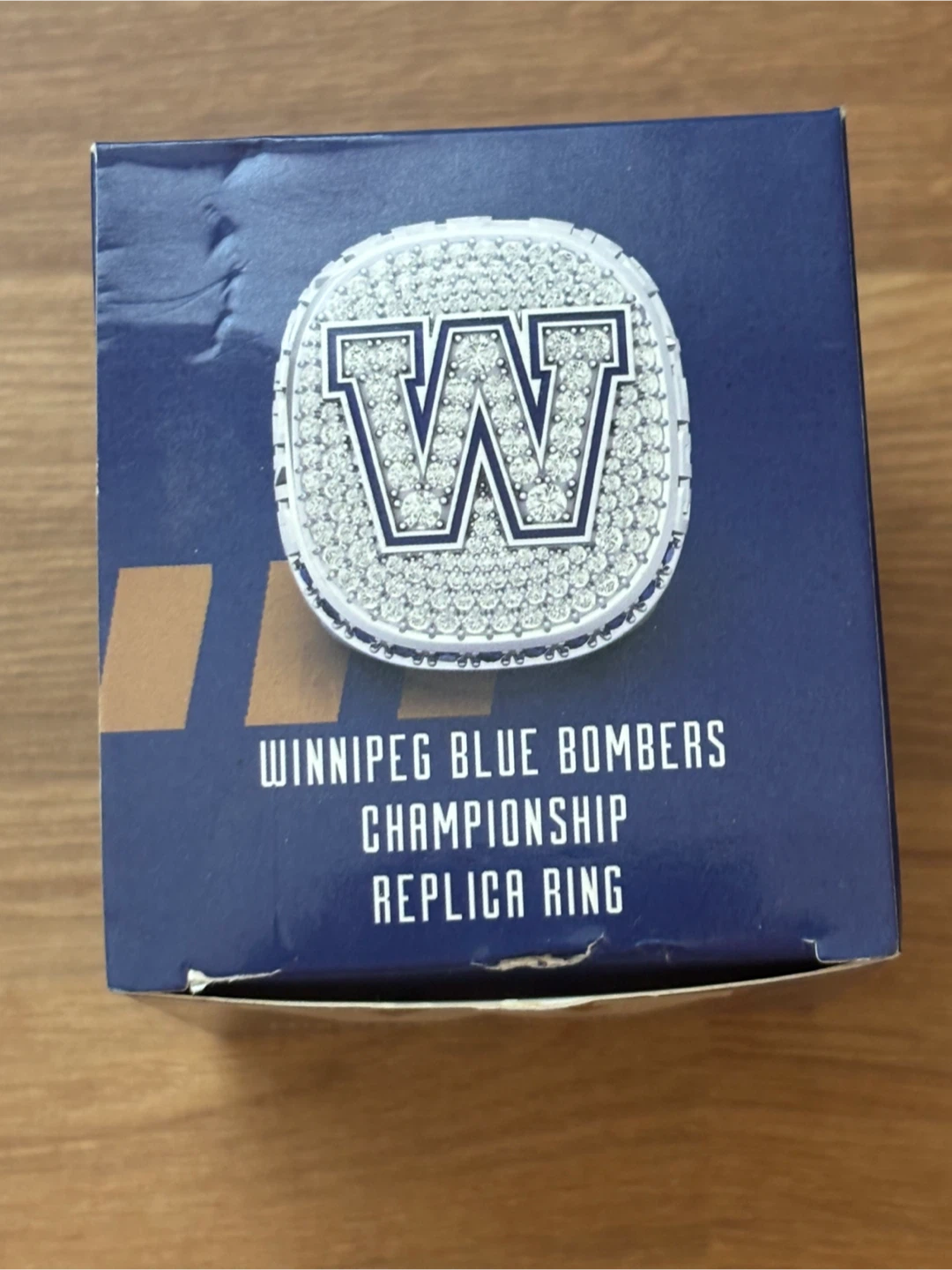 NEW Winnipeg Blue Bombers Championship Replica Ring - photo 5
