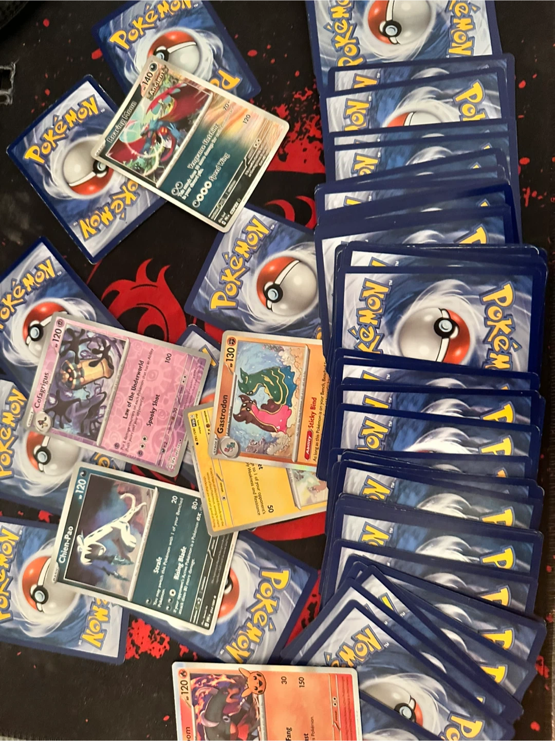 Collection of Pokémon Trading Cards