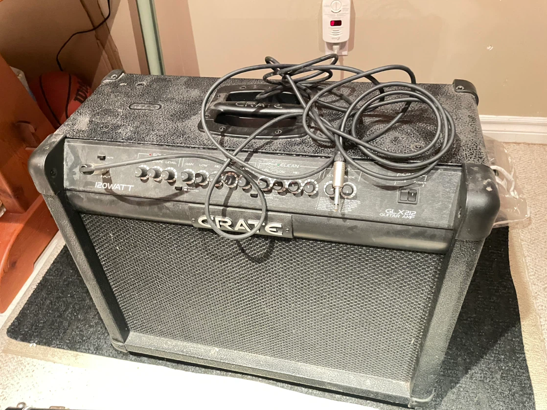Crate GLX212 Guitar Amp with Footswitch