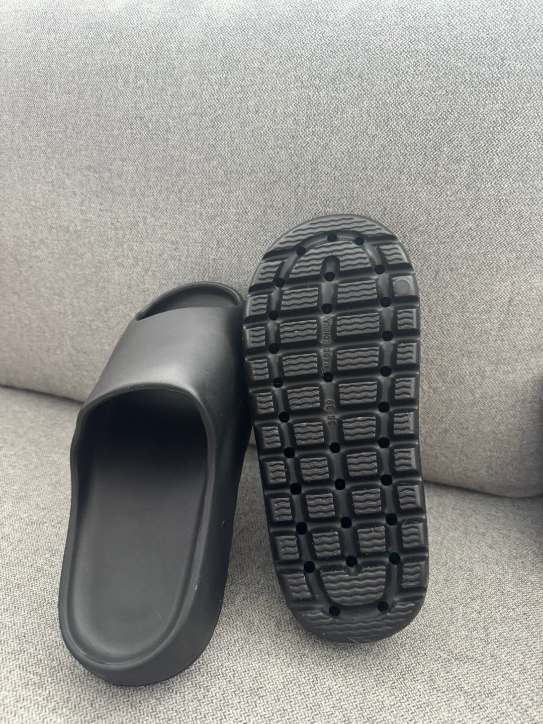 Black Slide Sandals - photo 3