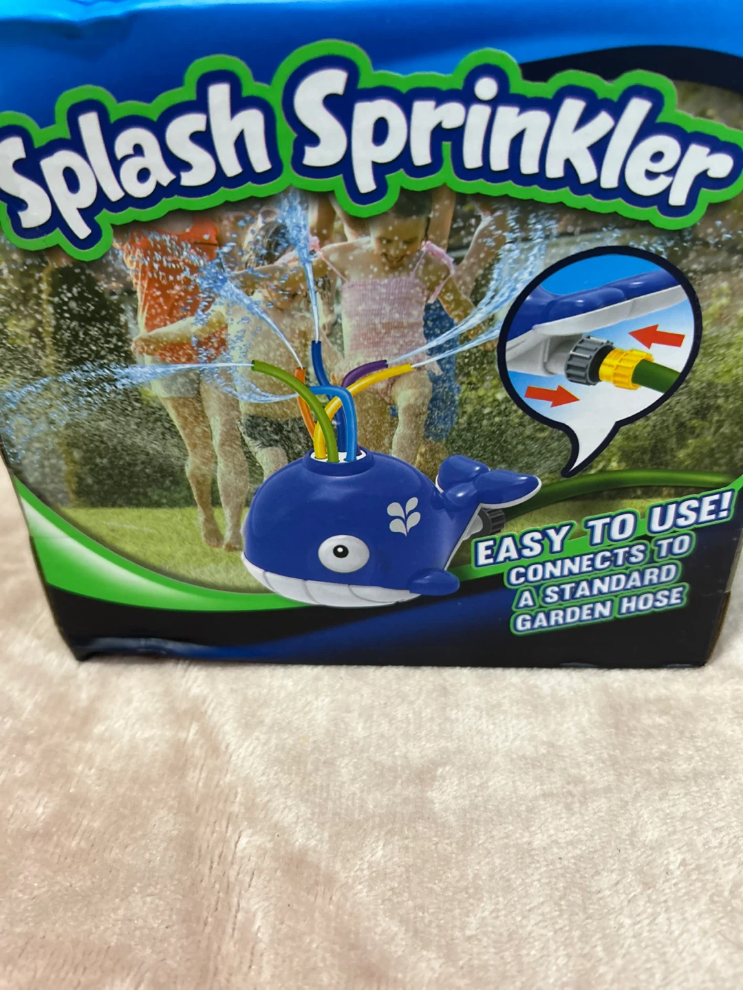Splash Sprinkler Whale Toy