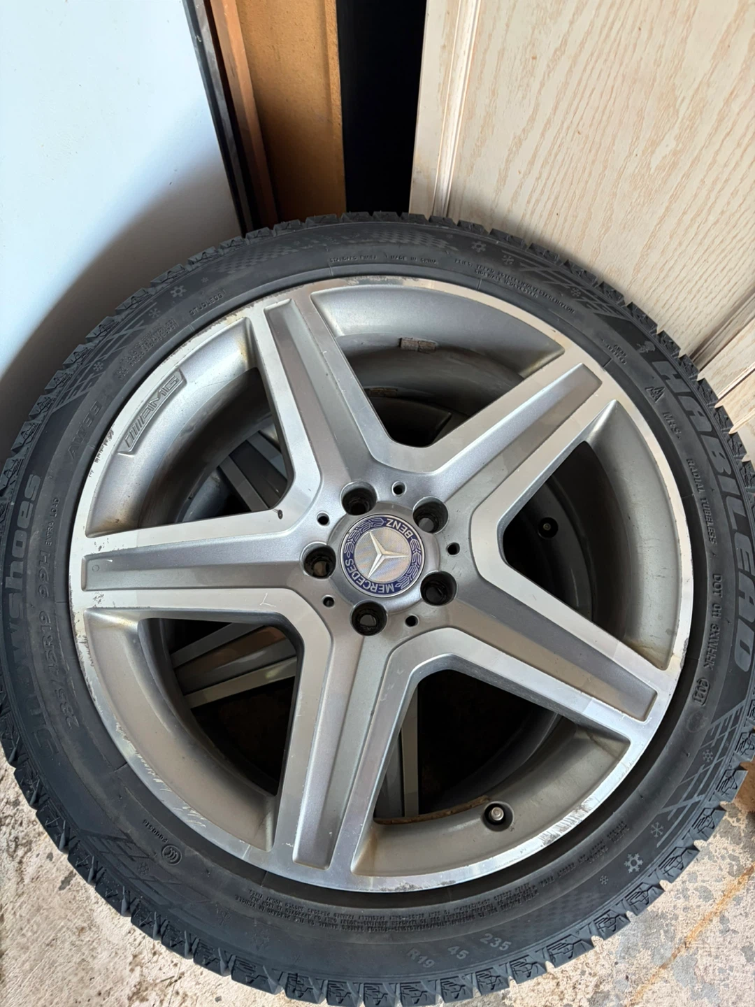 Mercedes-Benz AMG Wheels with Snow Tires - Set of 4 - photo 4