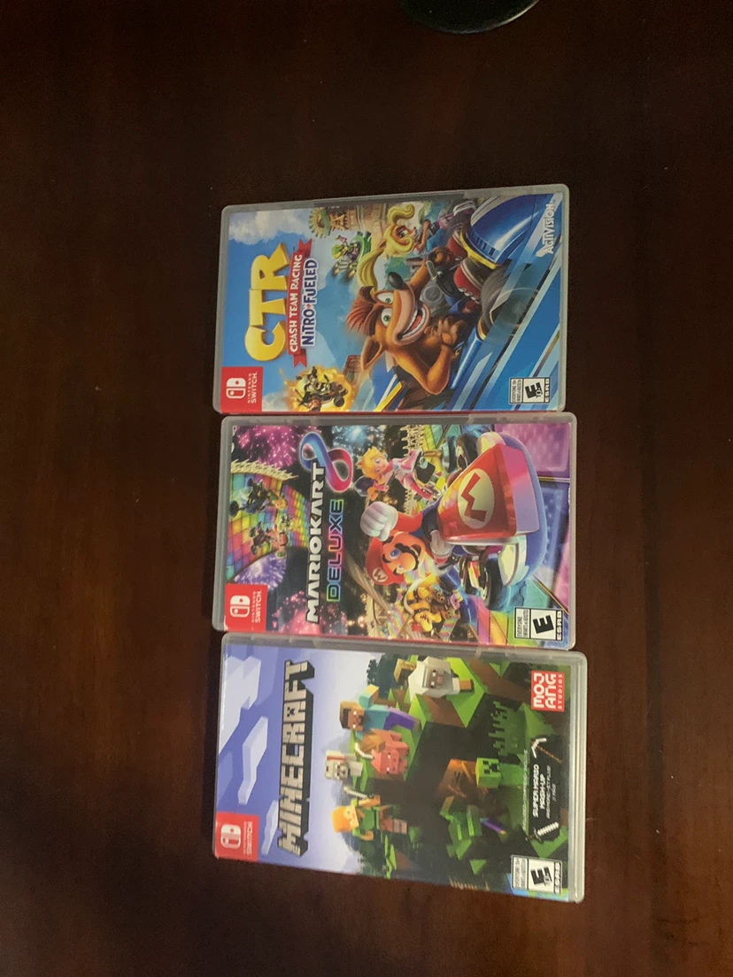 Minecraft Nintendo Switch Game $40 for 3 15 each OBO