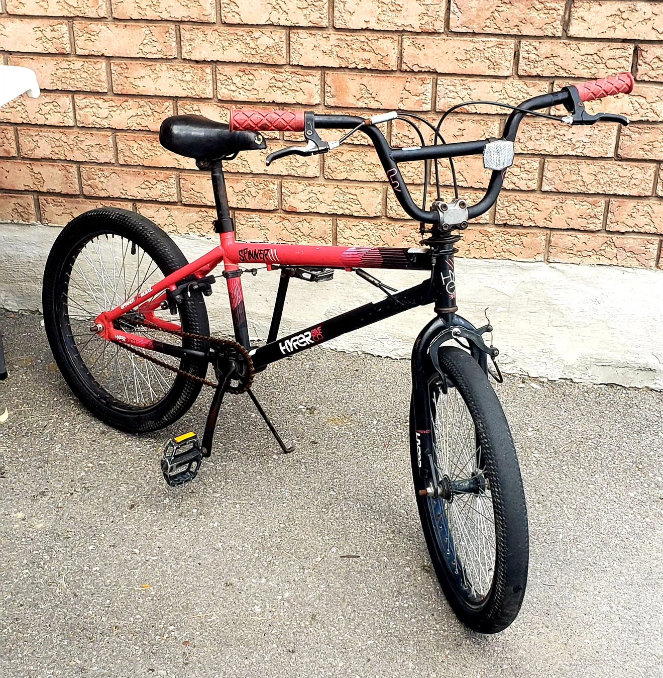 Hyper Spinner Bike - Red/Black