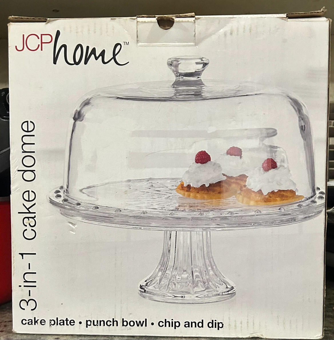 JCP Home 3-in-1 Cake Dome