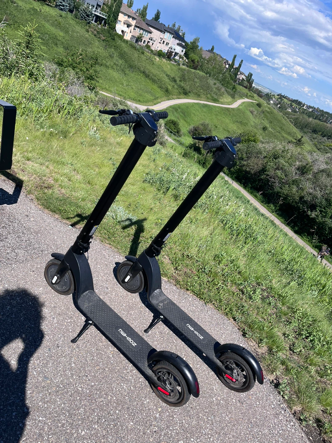 Two Black JETSON KNIGHT Electric Scooters (32KM/H) - photo 2
