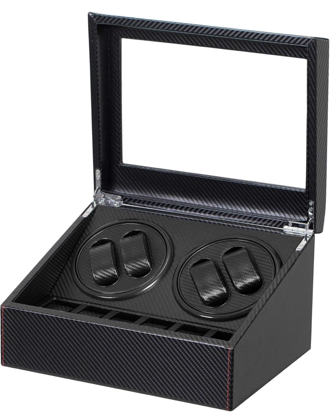 4-Watch Winder Box with Power Adapter