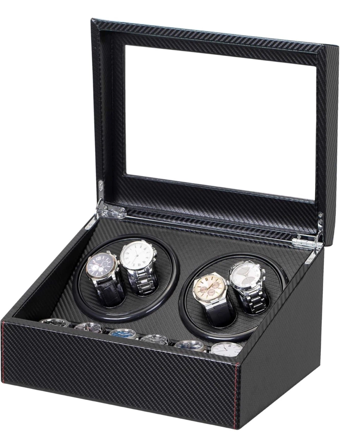 4-Watch Winder Box with Power Adapter - photo 2