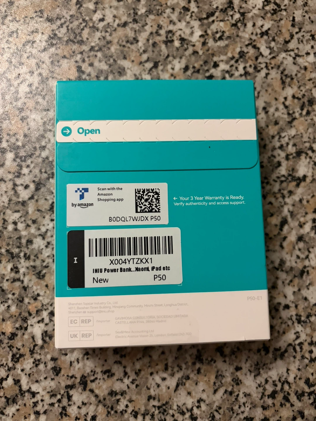 INIU Power Bank 10000mAh 45W (New) - photo 2