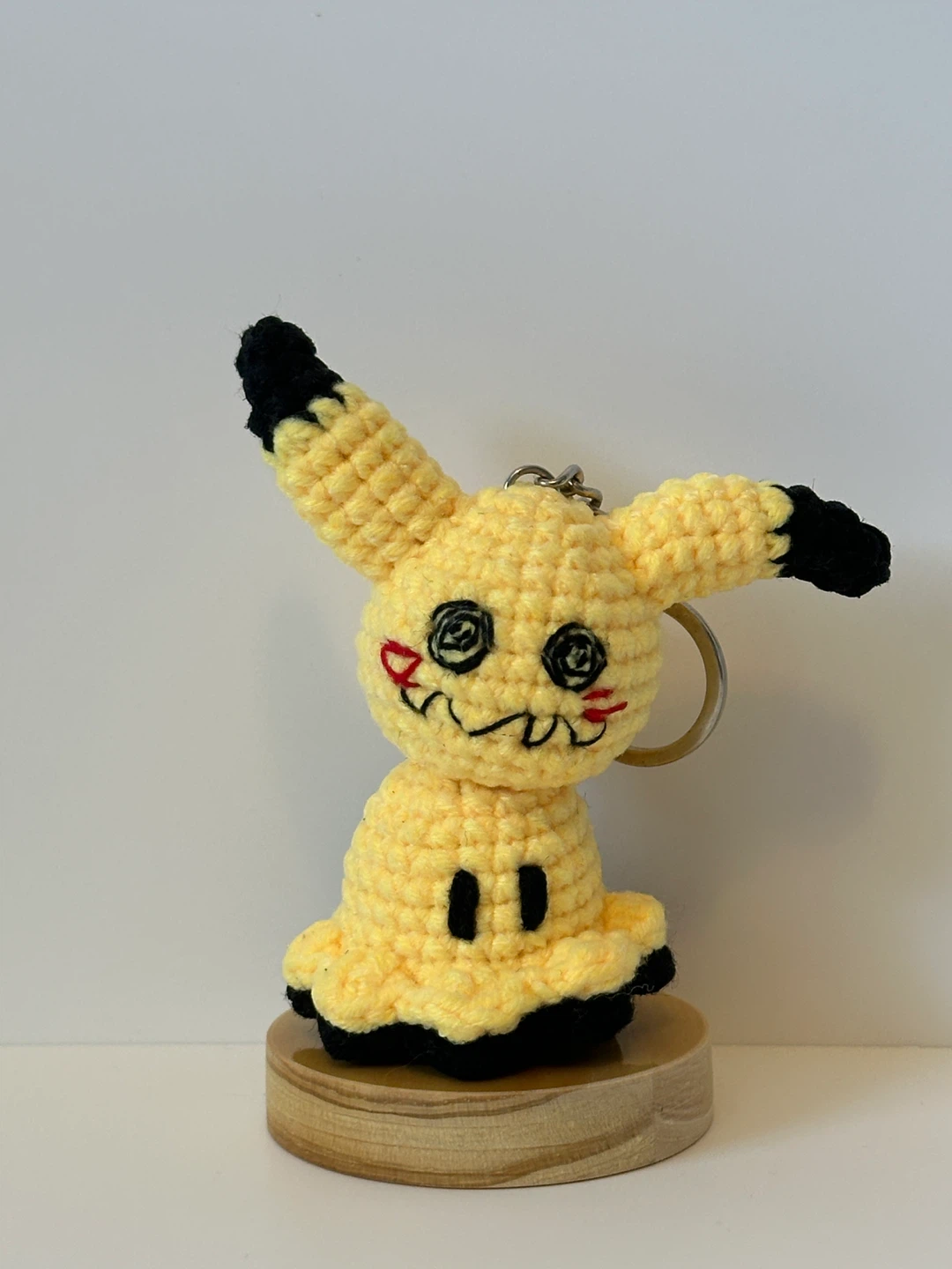 Crocheted Mimikyu Keychain