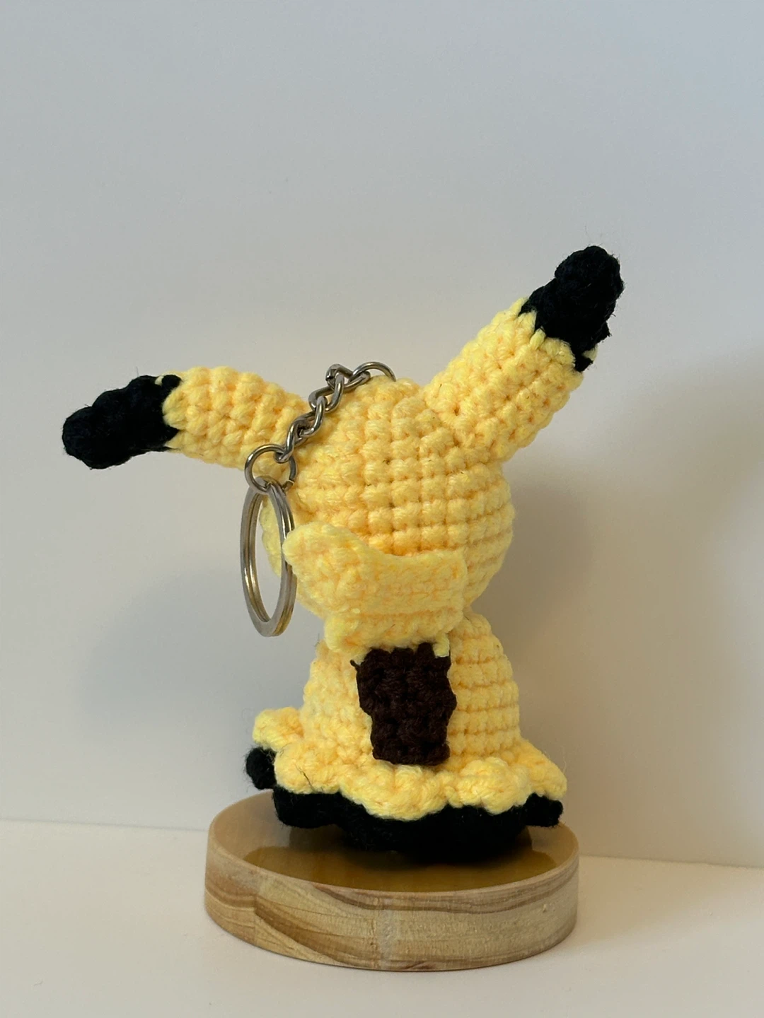 Crocheted Mimikyu Keychain - photo 2