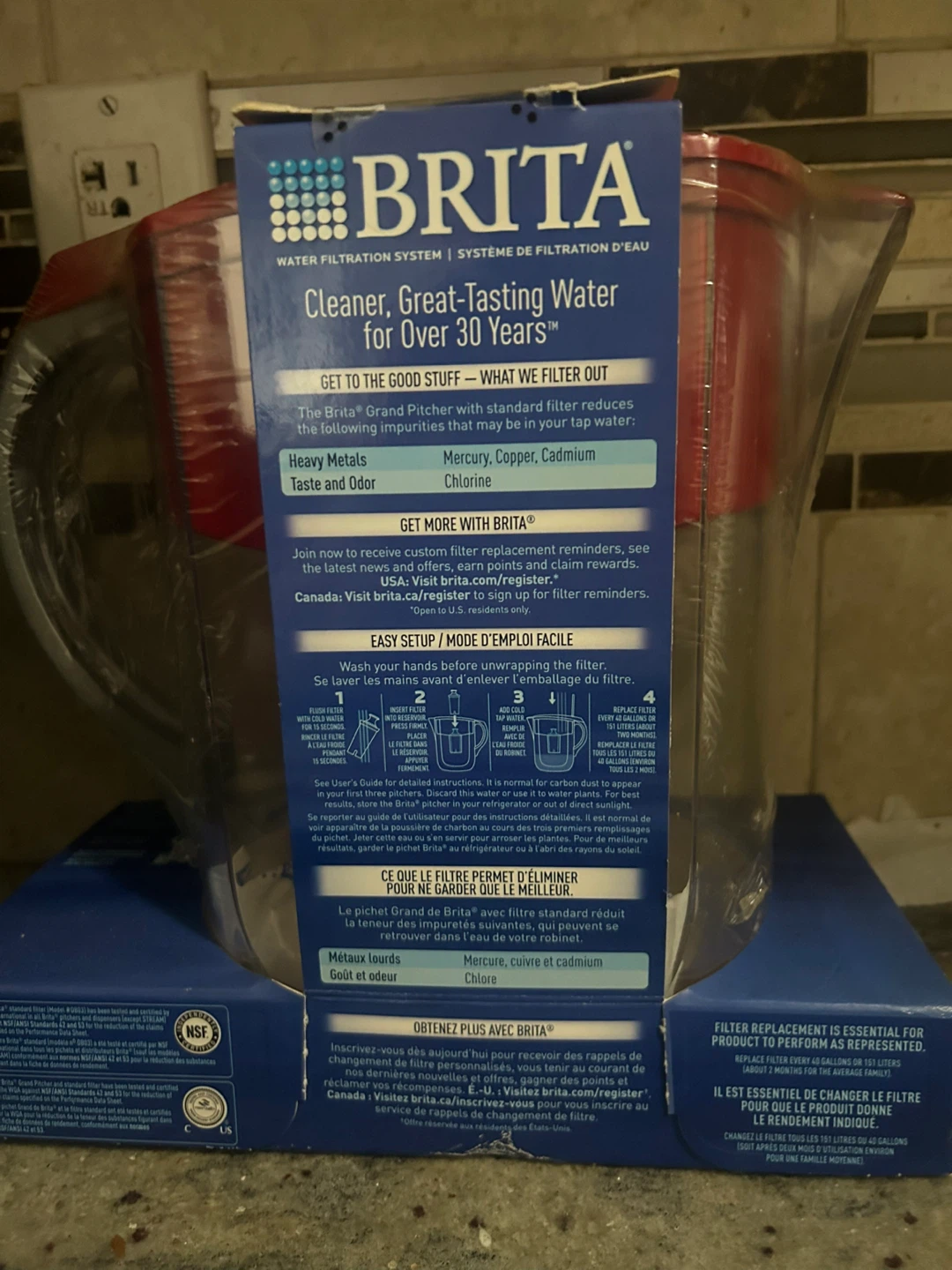 Brita Grand Water Filter Pitcher - photo 3