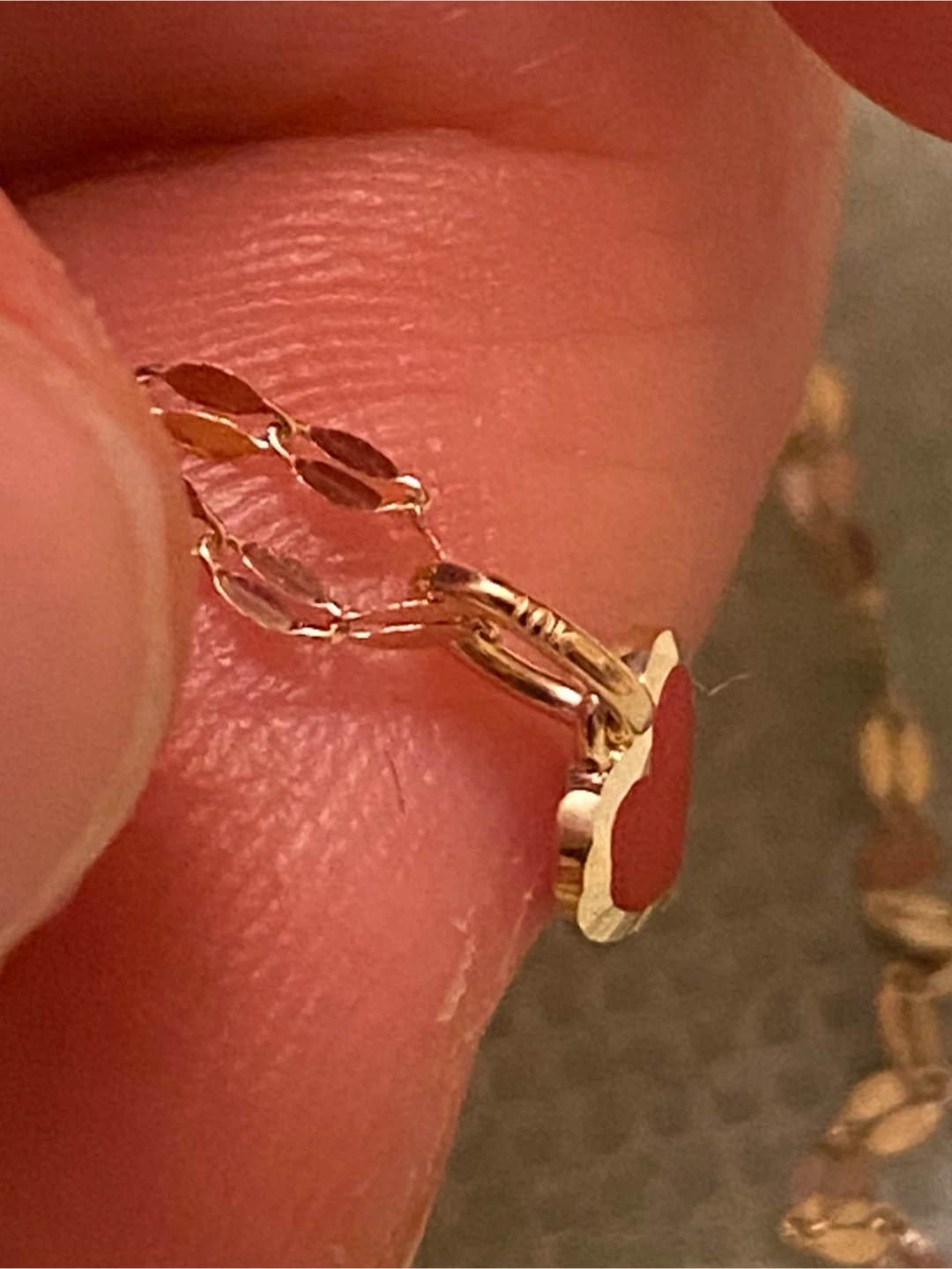 14K Gold Necklace with 10K Heart Pendant - photo 4