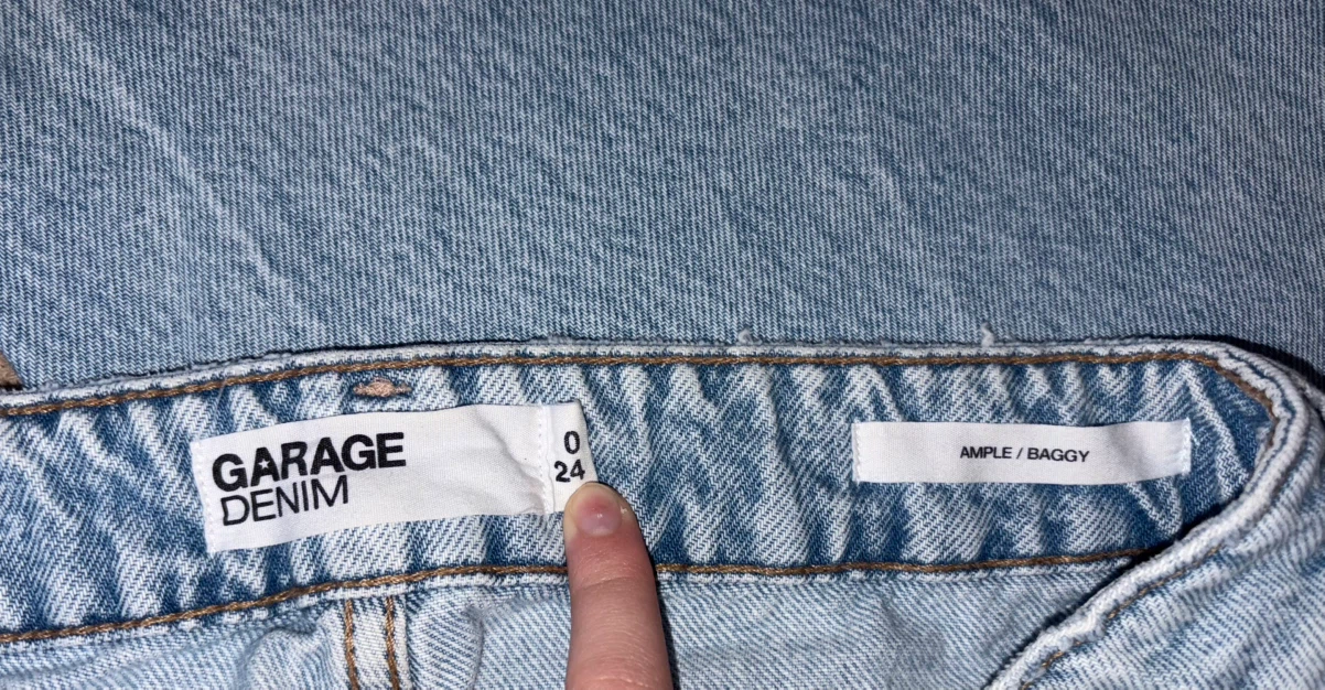 Garage Denim Baggy Jeans Size 0/24 - photo 3