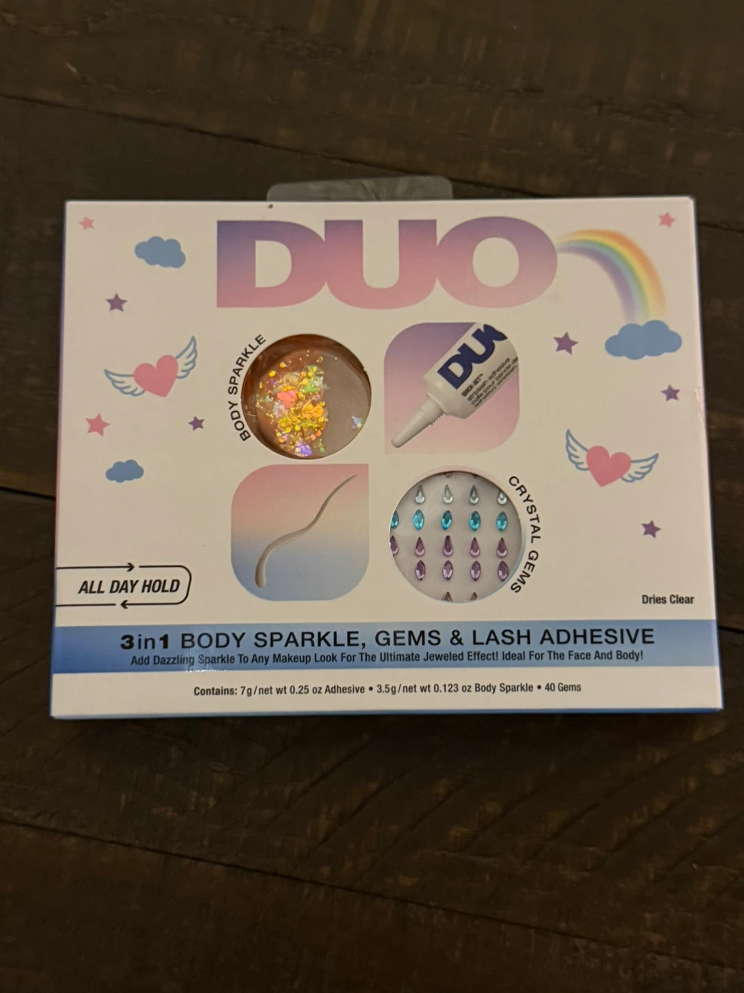 DUO 3-in-1 Body Sparkle, Gems & Lash Adhesive Kit
