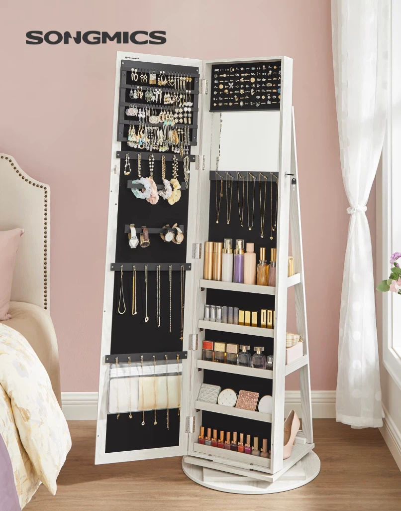 Brand new open box SONGMICS Jewelry Cabinet Mirror