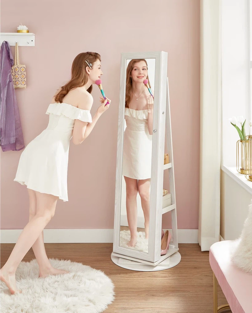 Brand new open box SONGMICS Jewelry Cabinet Mirror - photo 4