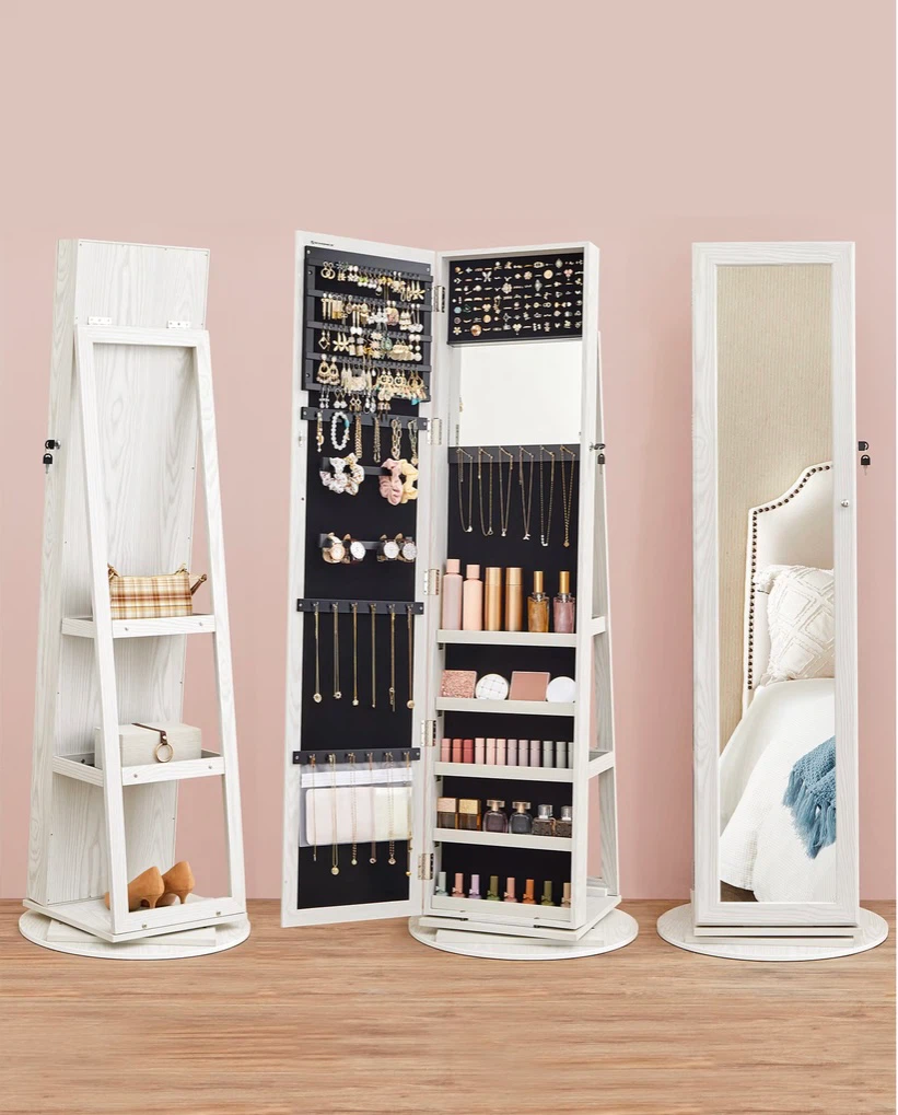 Brand new open box SONGMICS Jewelry Cabinet Mirror - photo 5