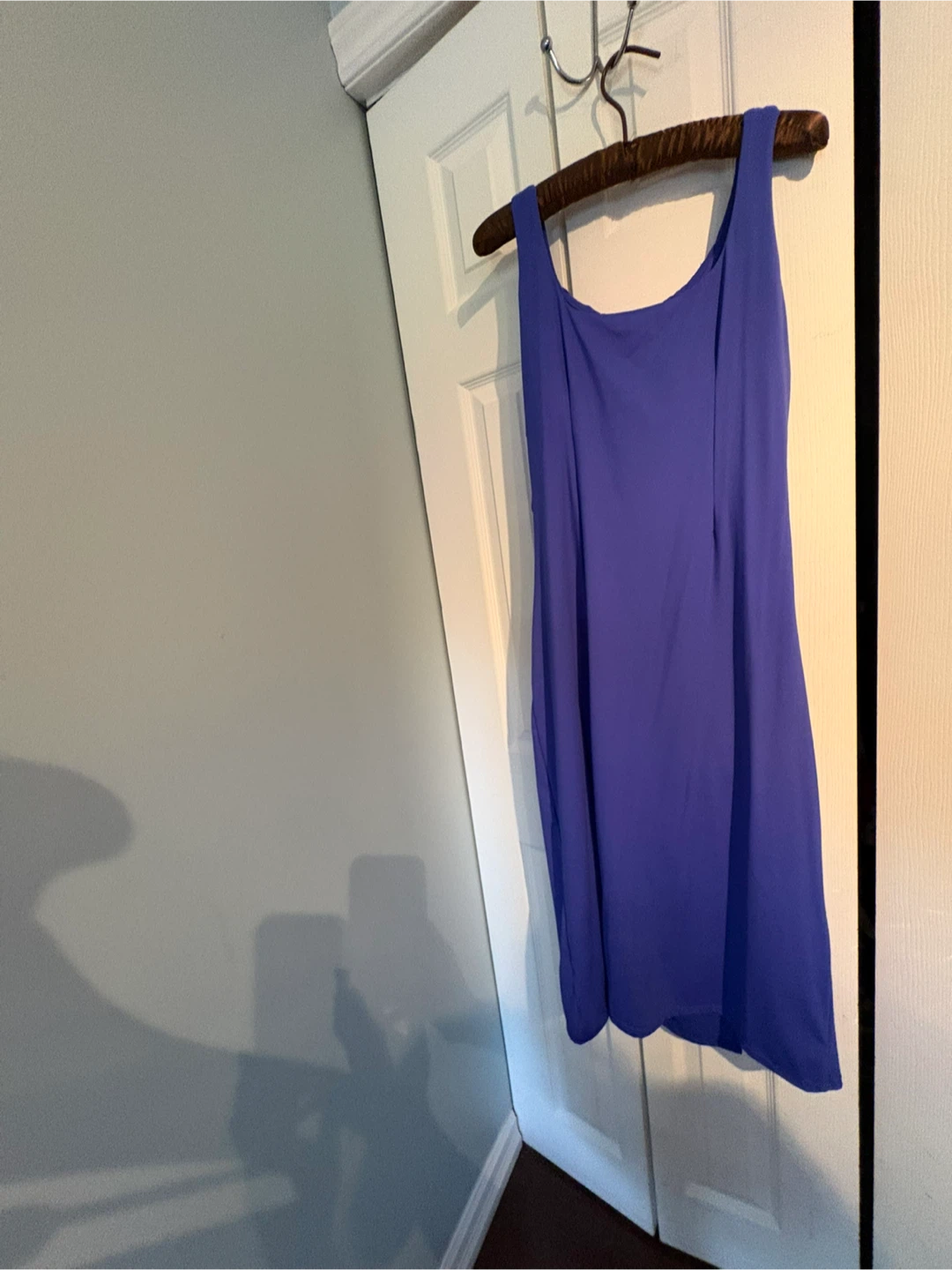 Blue Ruched Dress