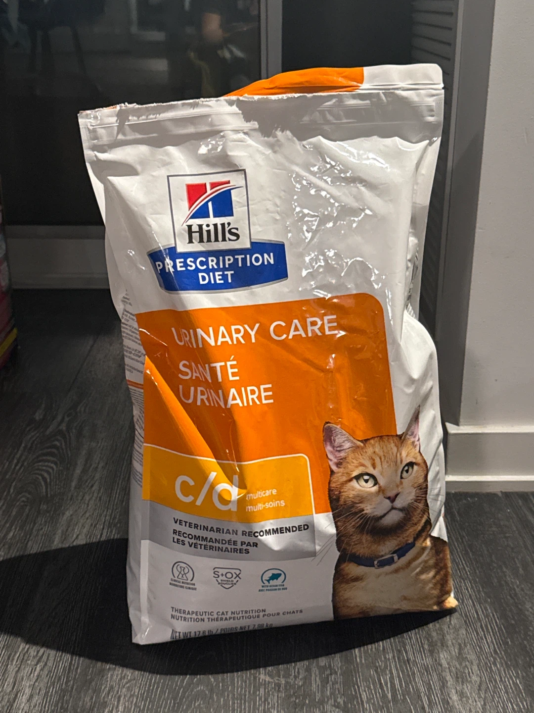 Hill's Prescription Diet c/d Urinary Care Dry Cat Food 7.88 kg