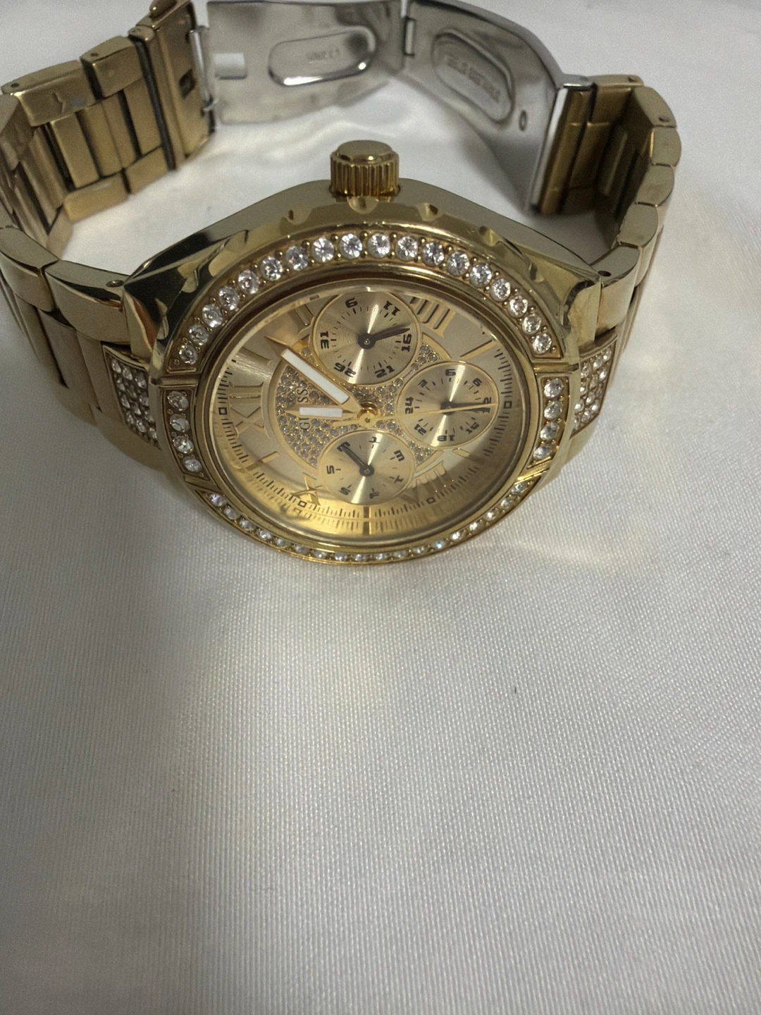Guess Gold Tone Women's Chronograph Watch - photo 2