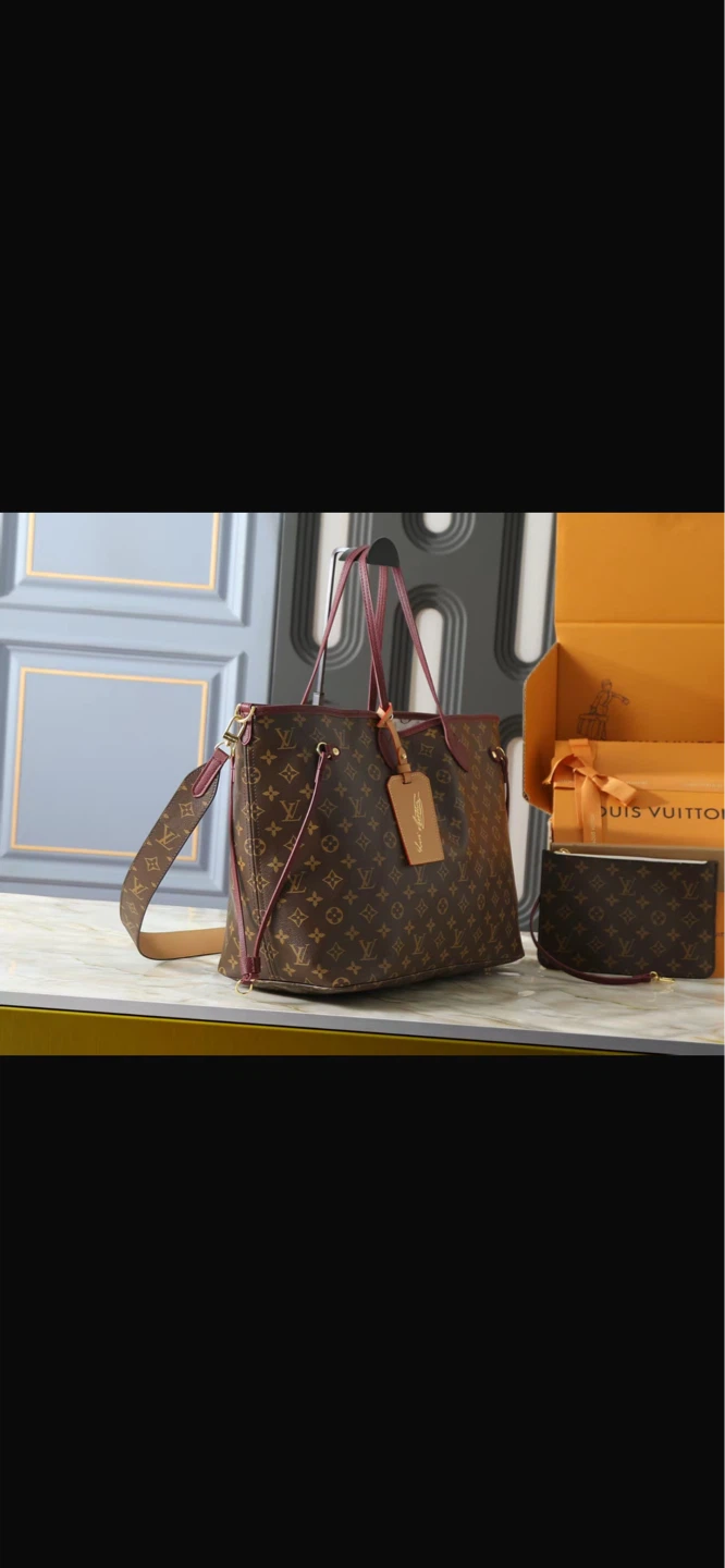 Louis Vuitton Neverfull Tote Bag Monogram Canvas - photo 2
