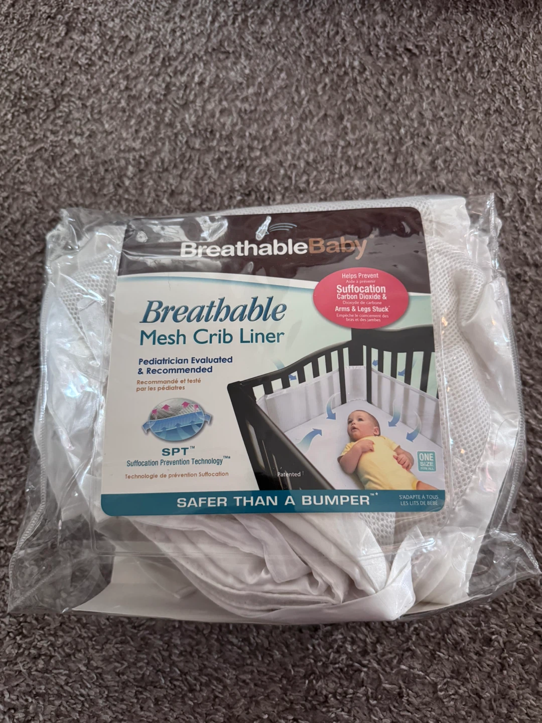 BreathableBaby Mesh Crib Liner