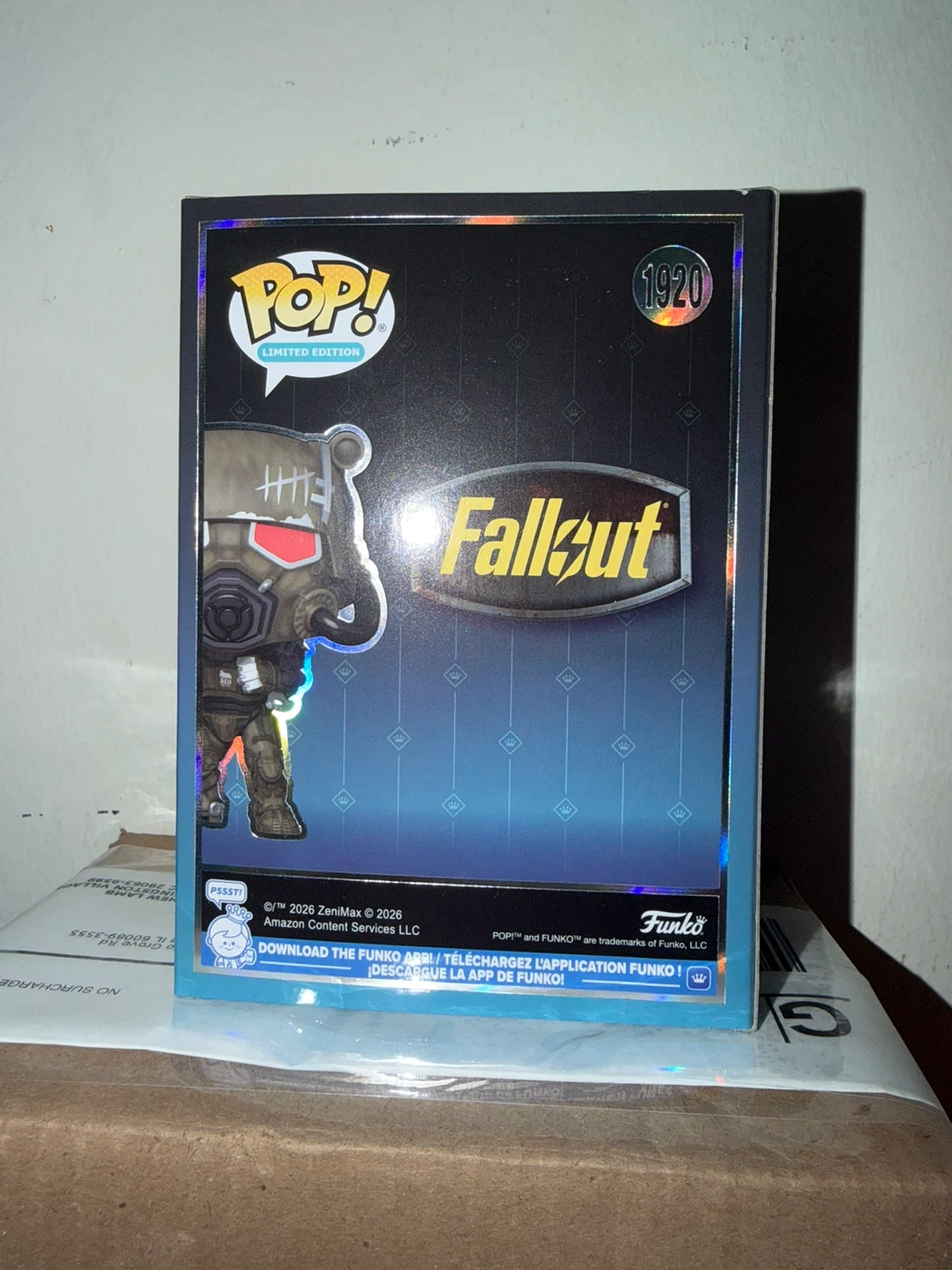 Funko Pop! Fallout NCR Power Armor Limited Edition 1920 - photo 3