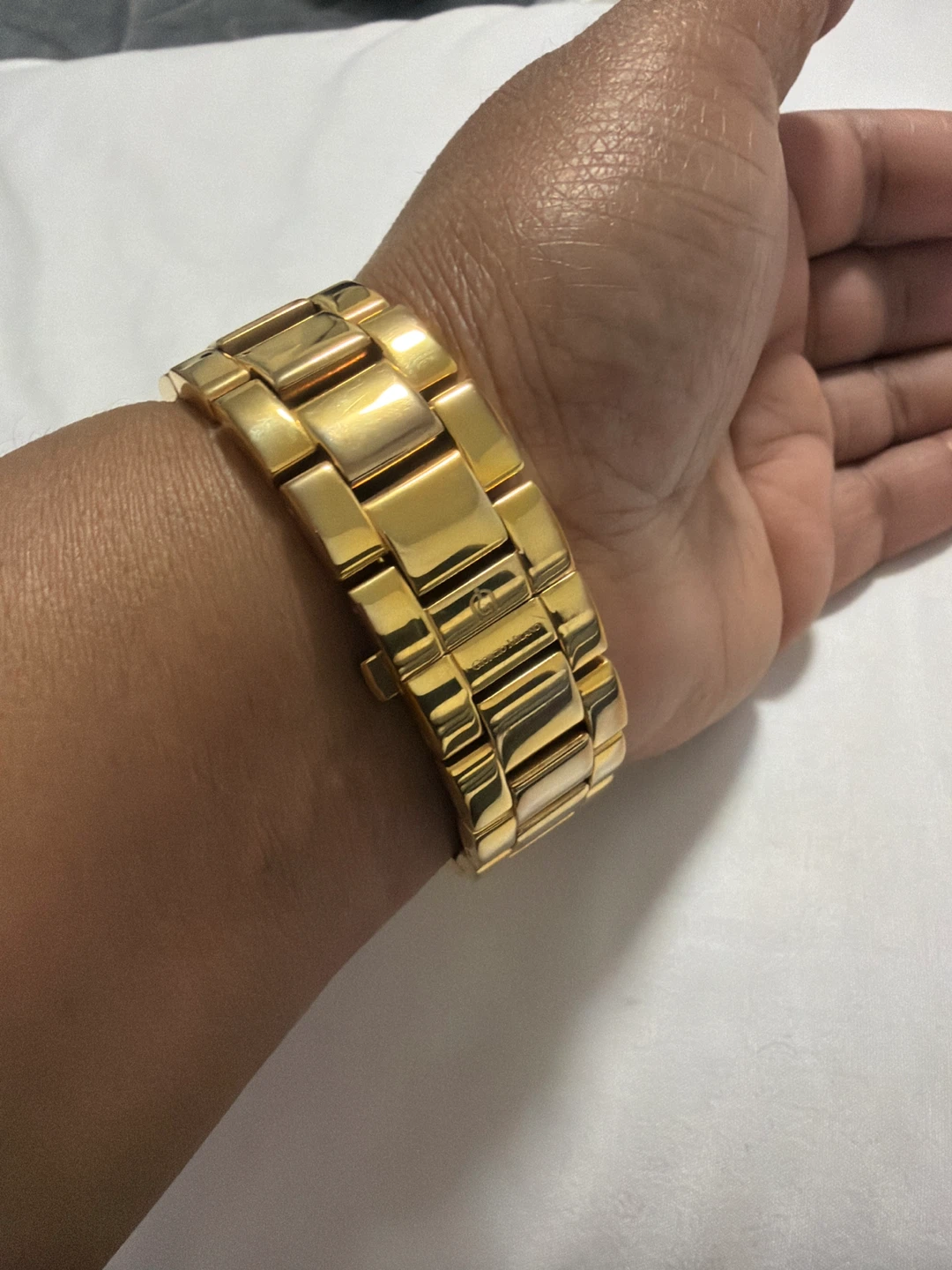 Giorgio Milano Gold Tone Chronograph Watch - photo 4