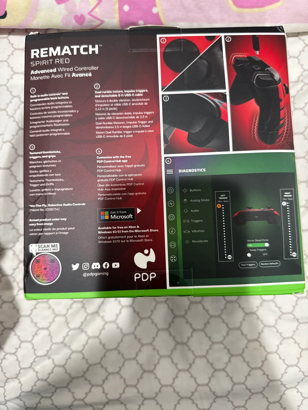 PDP Rematch Advanced Wired Controller for Xbox - Spirit Red - photo 3
