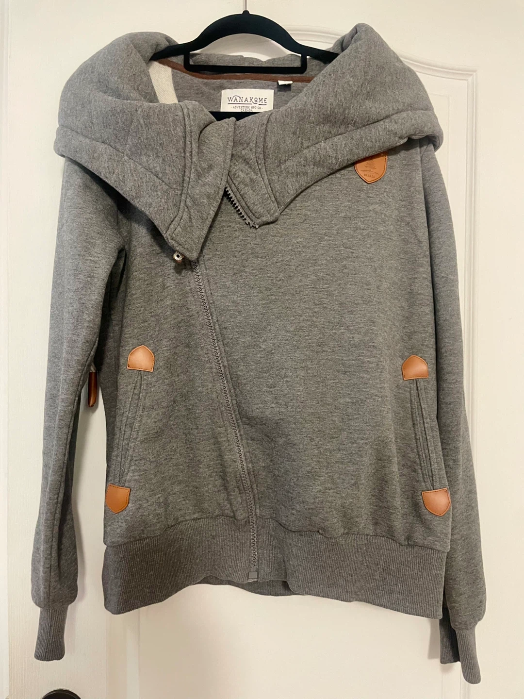 Wanakome Grey Hooded Zip-Up Jacket - photo 2