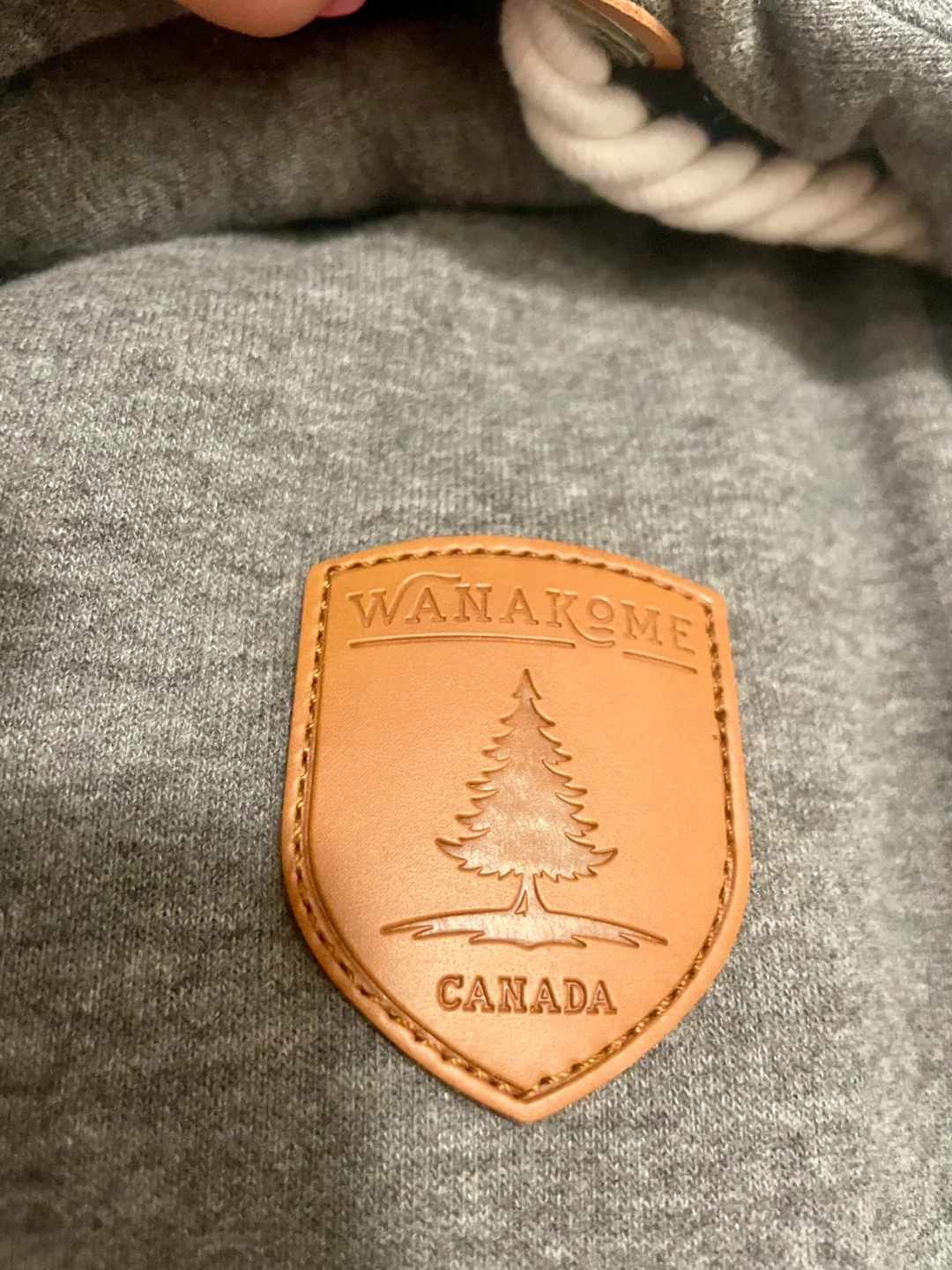 Wanakome Grey Hooded Zip-Up Jacket - photo 5