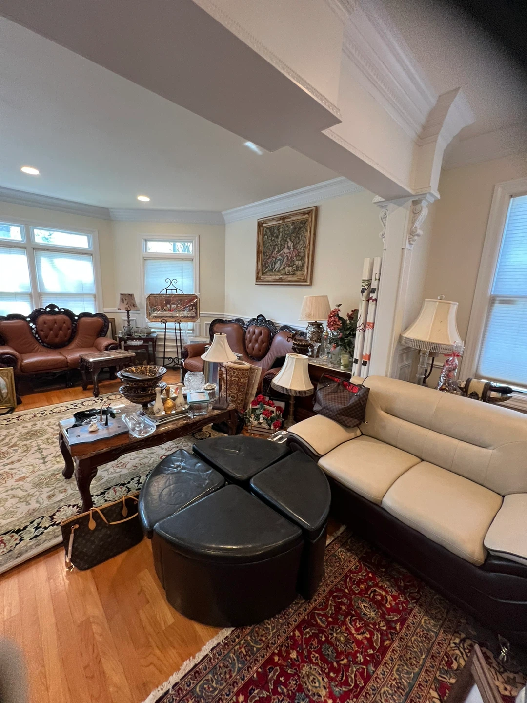 Leather Sofa and Loveseat Set - photo 4