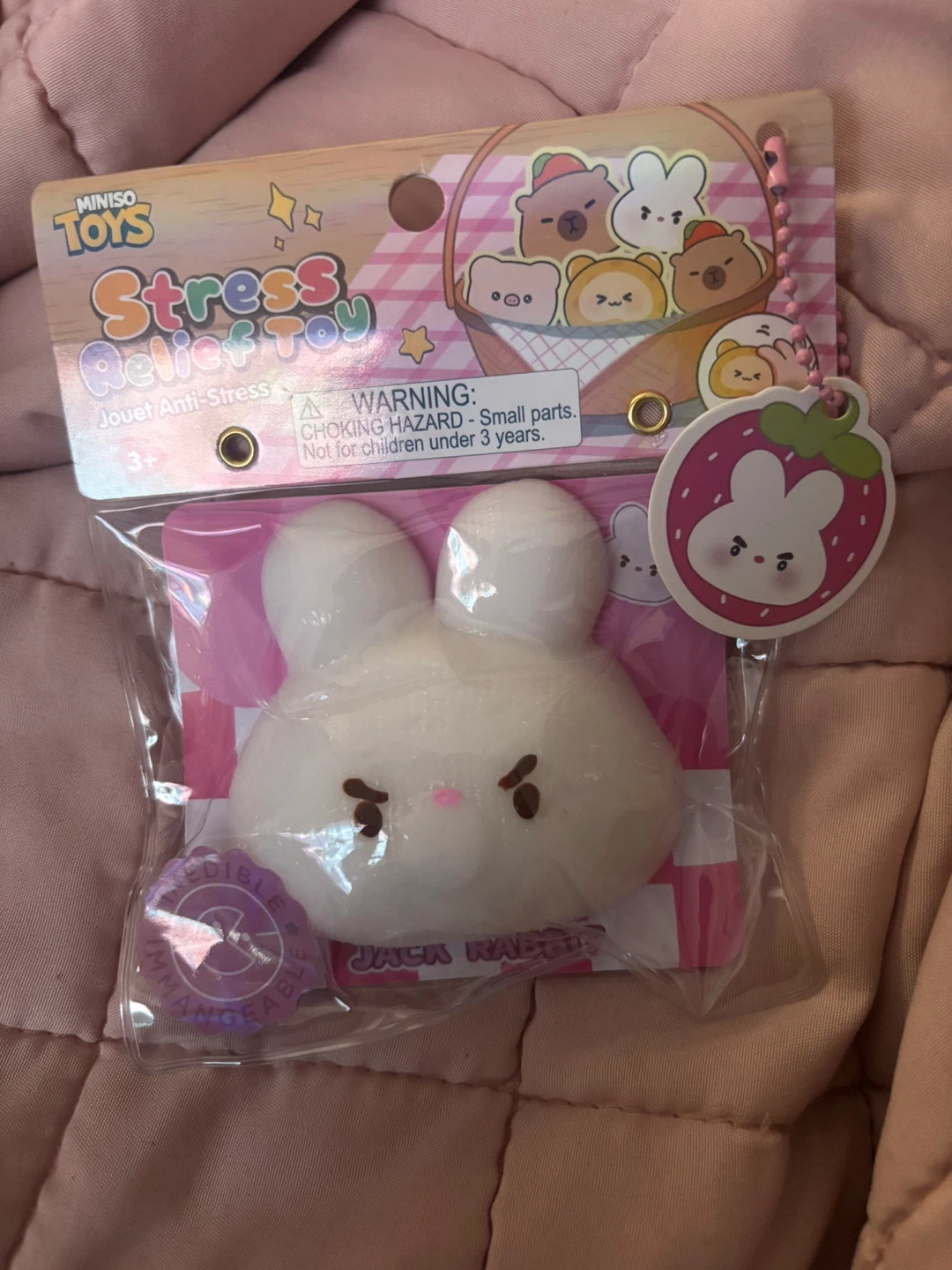 Miniso Stress Relief Toy Jack Rabbit Squishy