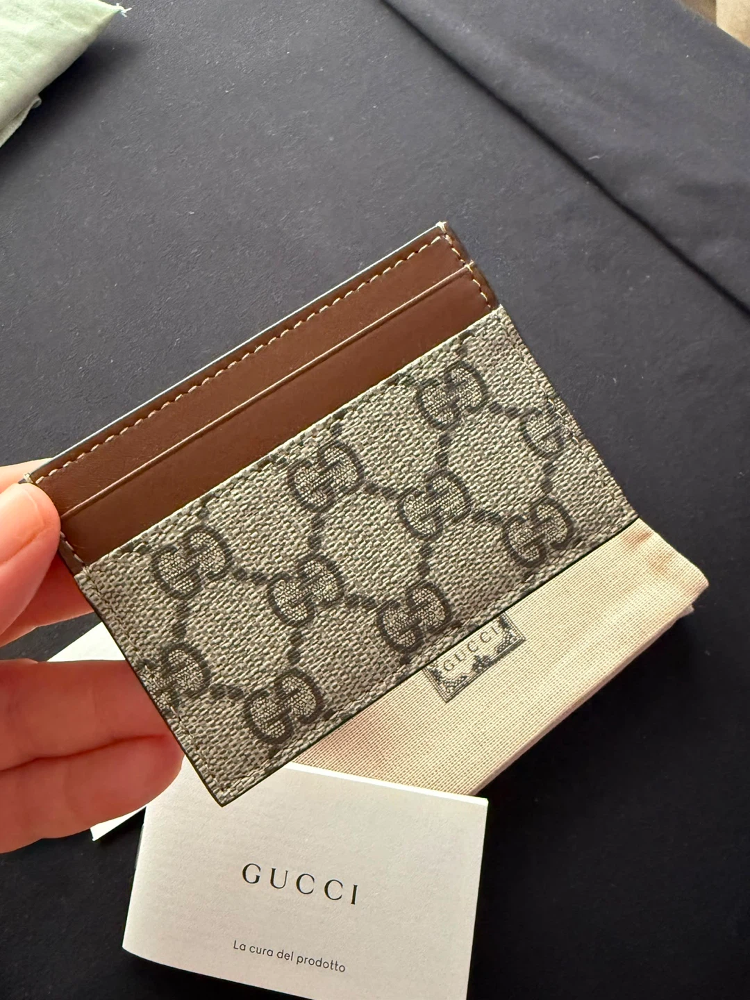 Gucci GG Supreme Card Case - photo 2