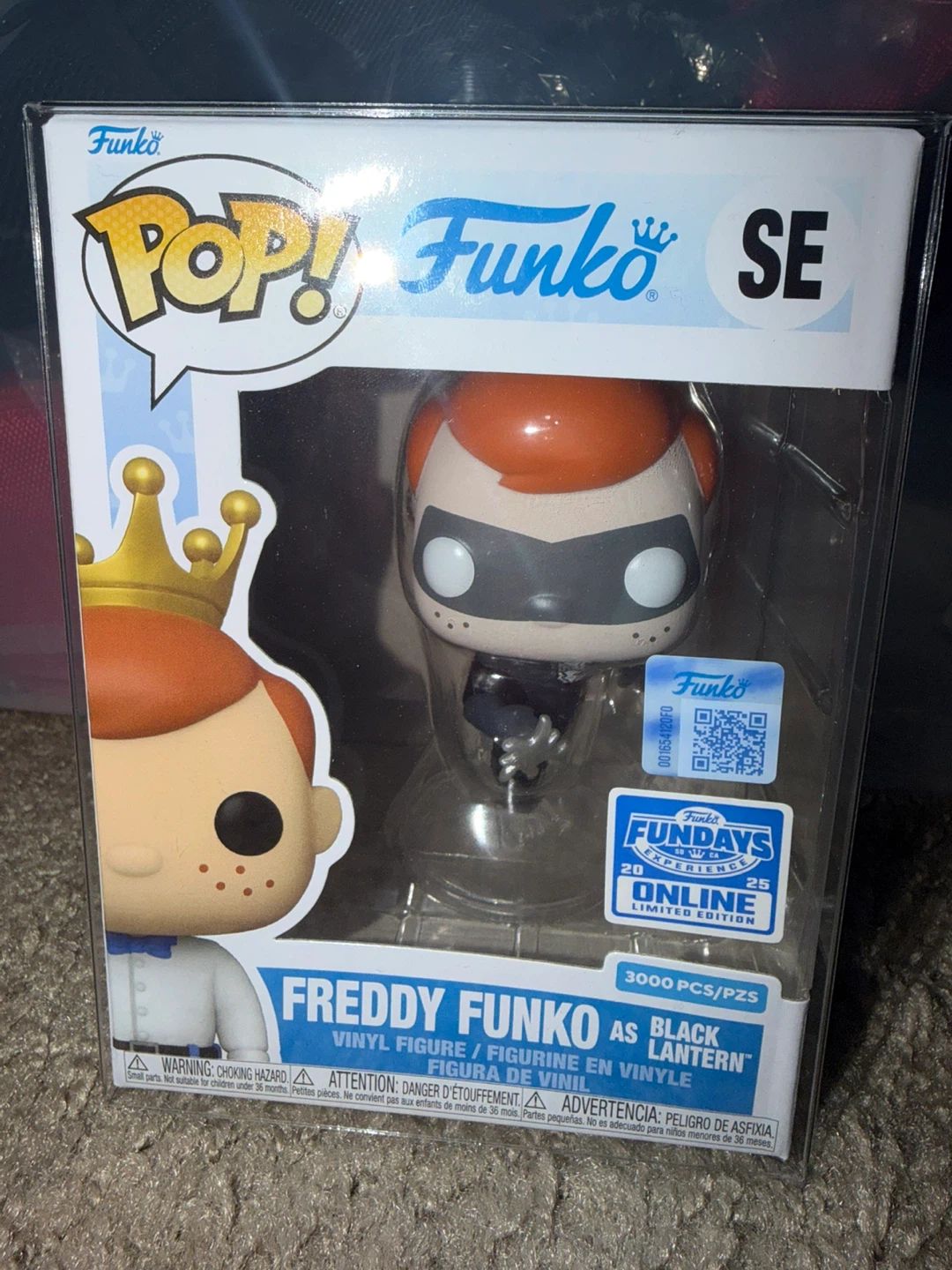 Funko Pop! Freddy Funko As Black Lantern SE