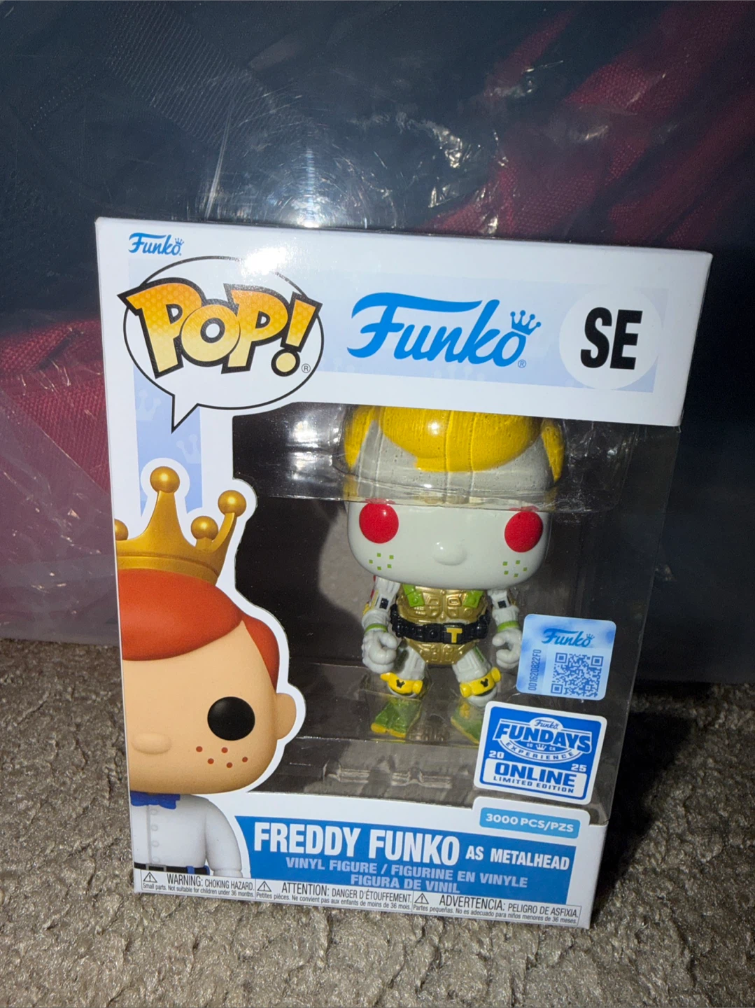 Funko Pop! Freddy Funko As Metalhead Limited Edition