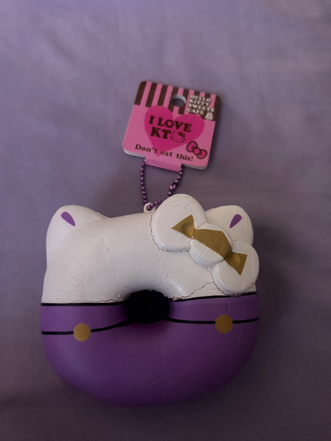 Hello Kitty Squishy Donut Charm